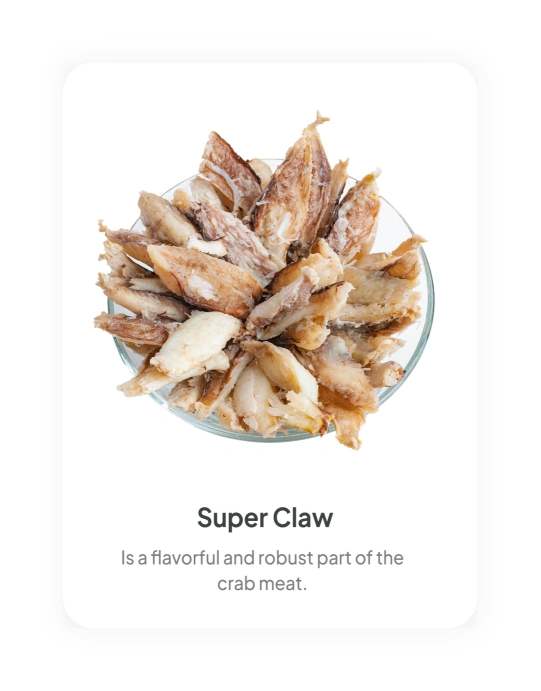Super Claw blue crab meat